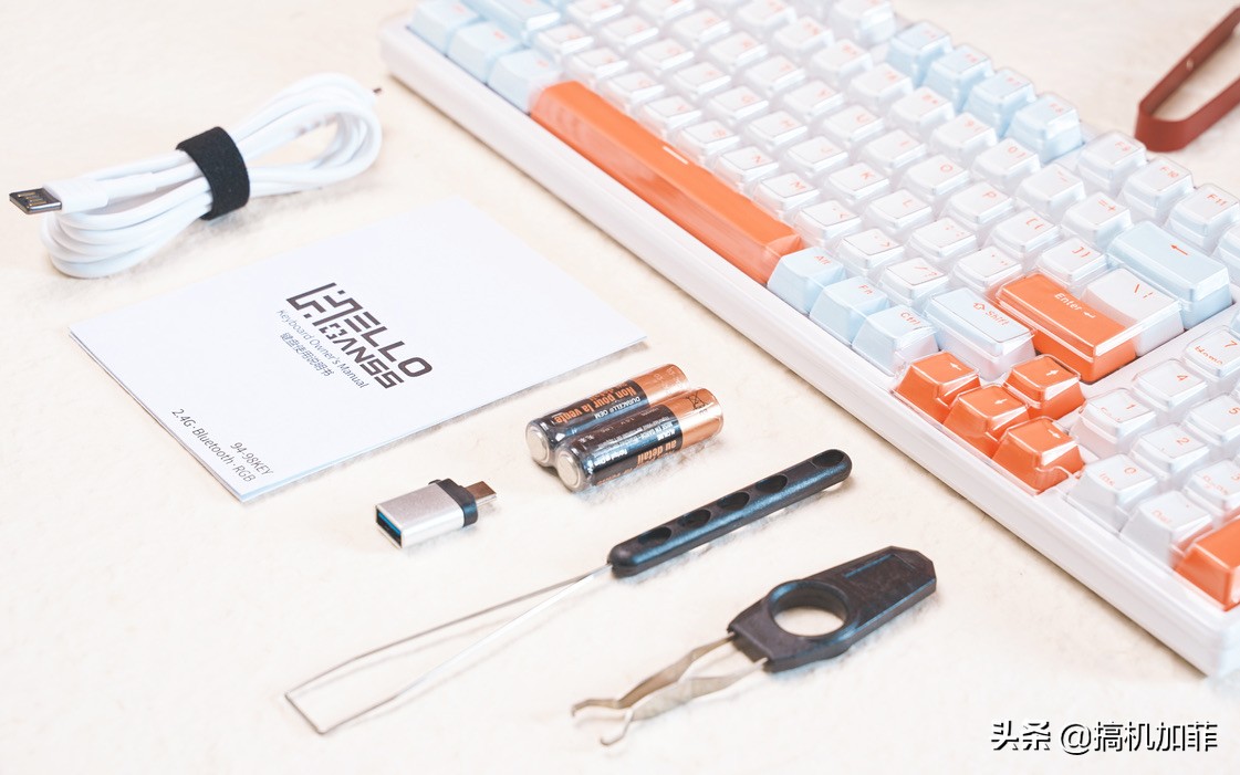 平淡的美，HELLOGANSSHS98T无线三模键盘上手