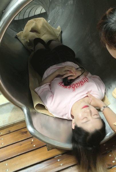 魔都森林彩虹滑梯视频,打卡魔都热气球