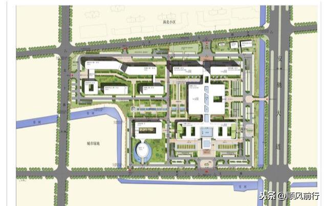 亳州谯城区人民医院新区项目,蒙城二院新院区规划图