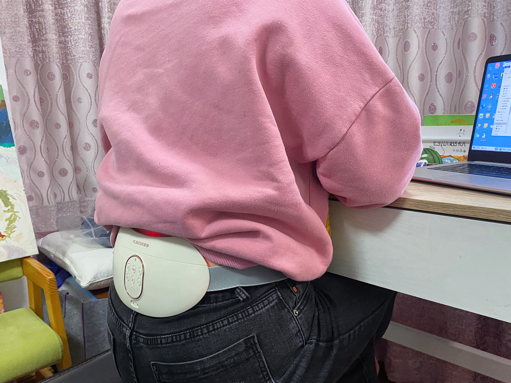 腰腹都能按，物理、脉冲随心选！小姐姐最爱的腰腹按摩仪来了
