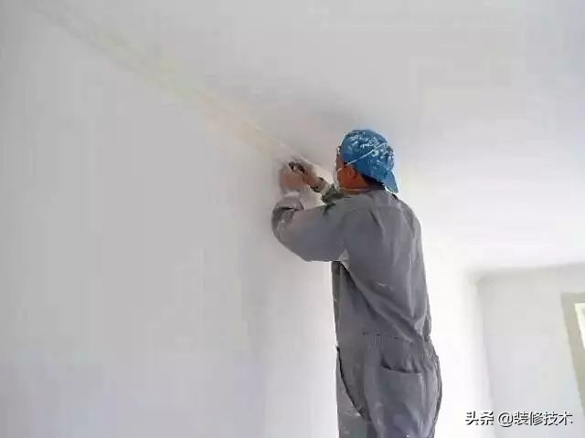 装修石膏板怎么刮大白,石膏板吊顶刮大白刷乳胶漆程序