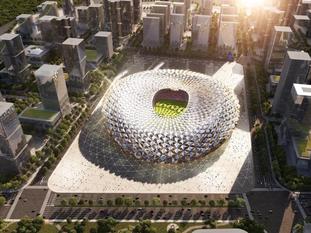 120亿的恒大足球场,恒大足球场看台设计