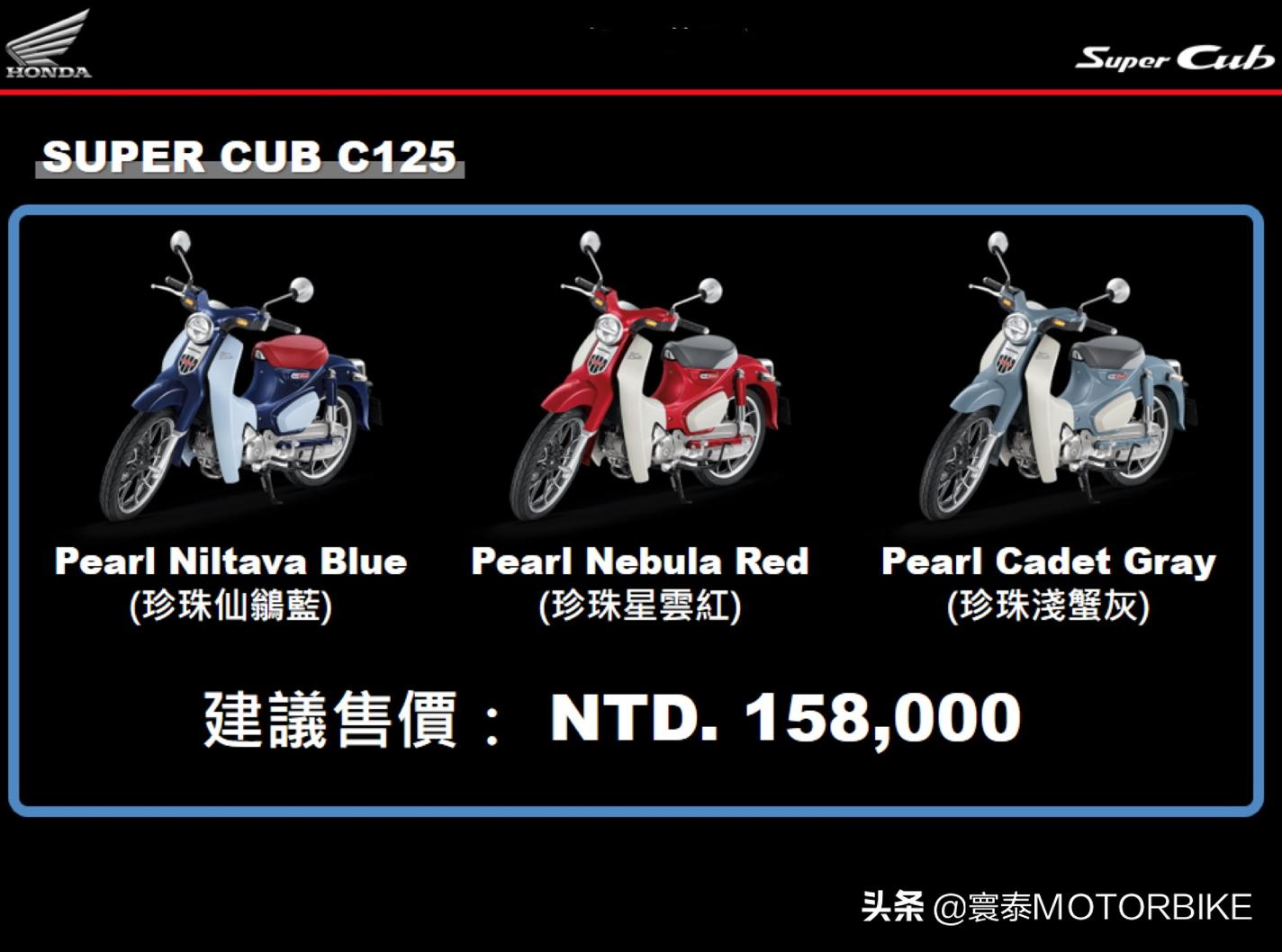 本田超级幼兽supercub,2024本田超级幼兽supercub