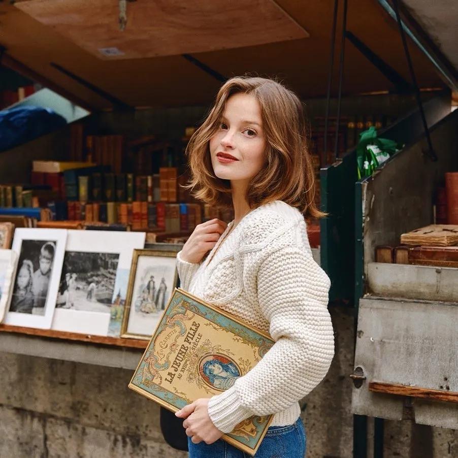 camille秋冬穿搭,法兰西玫瑰衬衫穿搭