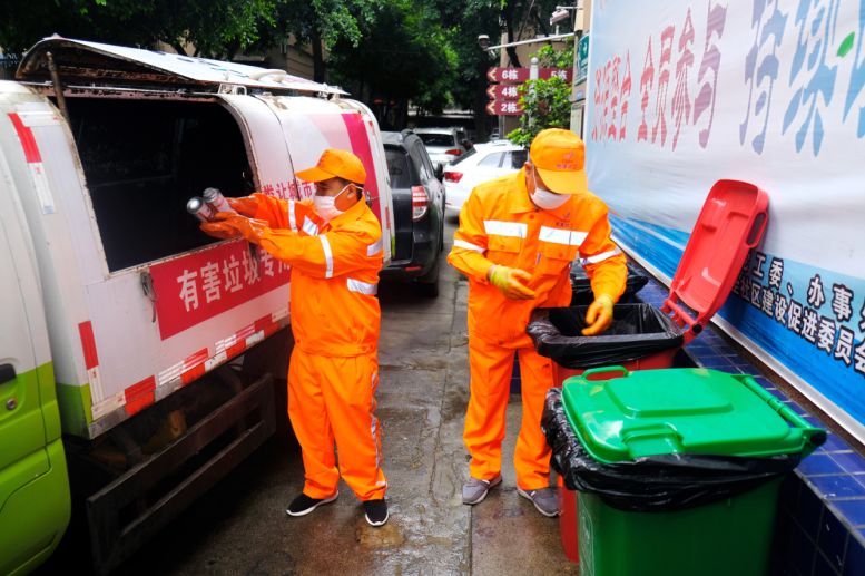 垃圾分类表扬,垃圾分类带来小区品质提升