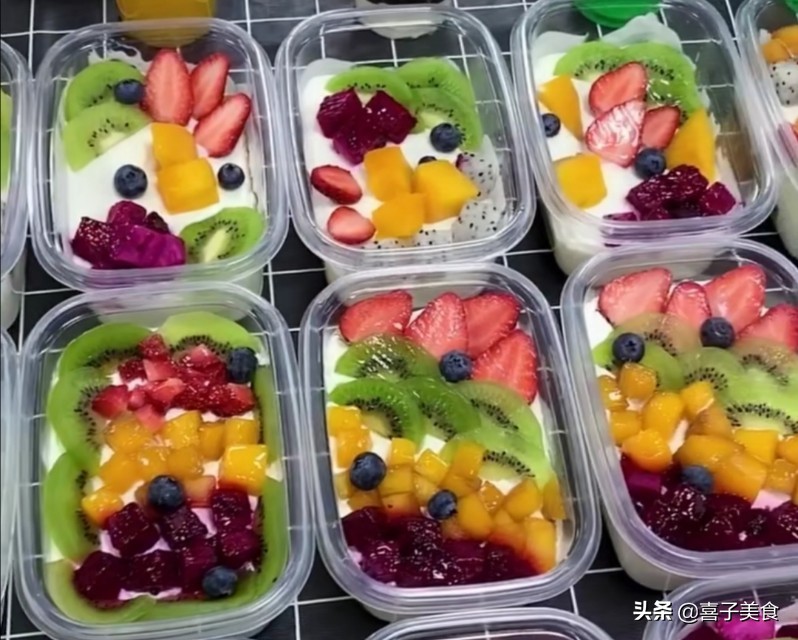 夏日冰水果捞制作,夏季水果捞教学