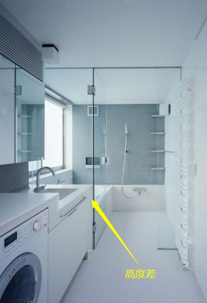 方形卫生间浴缸干湿分离,有浴缸的卫生间如何干湿分离