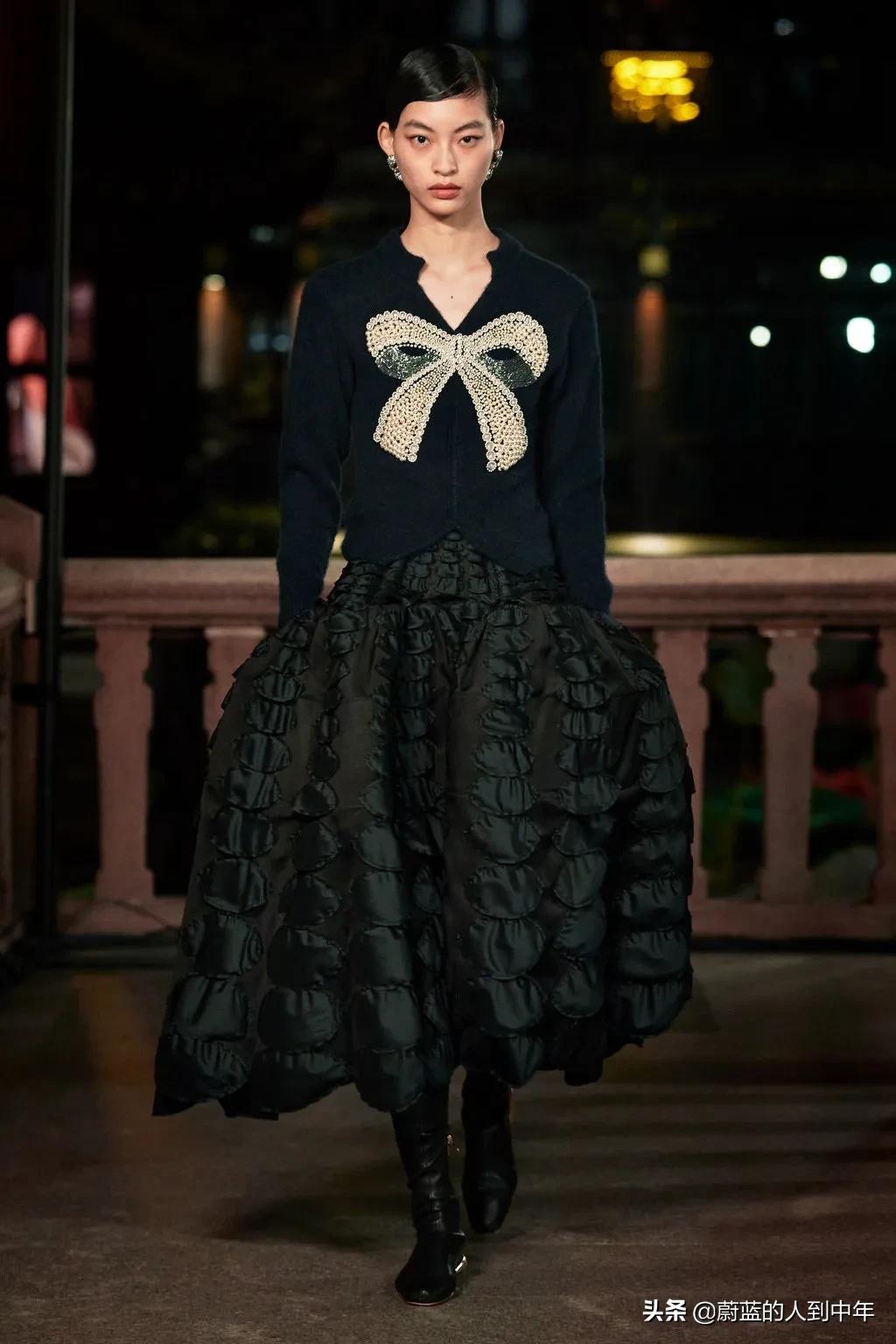 lanvin巴黎时装秀,2021秋冬lanvin时装秀