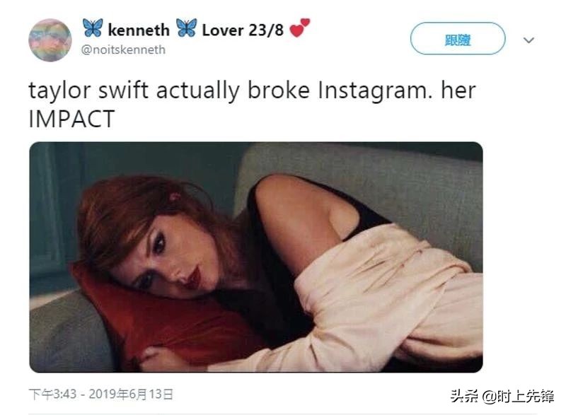 泰勒·斯威夫特发布新专辑！开播30秒竟有10万歌迷涌入在线收看