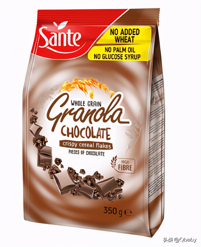 麦片的多种吃法加纯牛奶,天凉了吃早餐