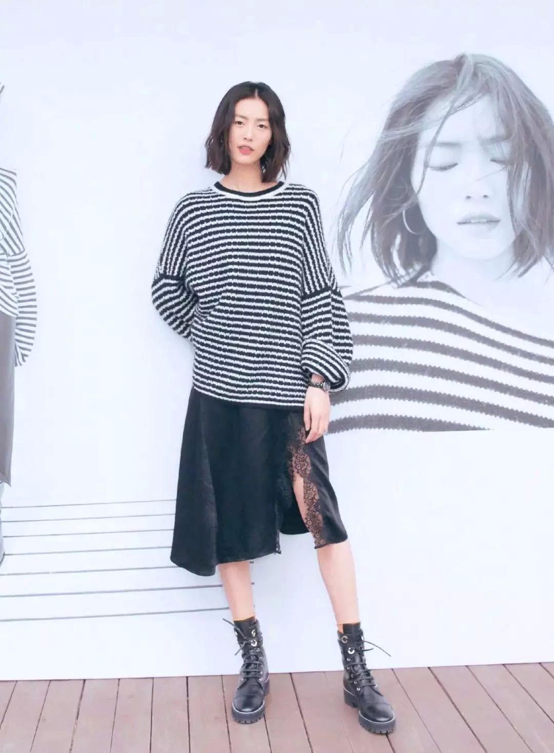 一点也不热，酷妹的马丁靴里都有空调