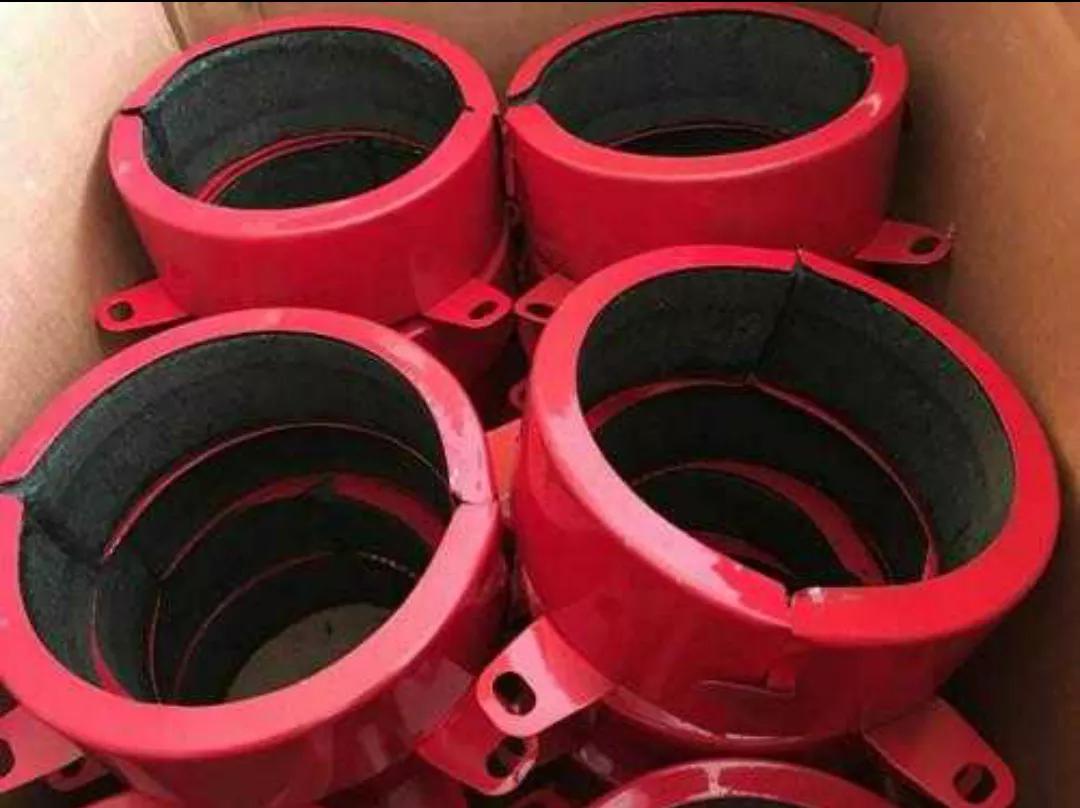 卫生间排水管上有红色的铁圈,卫生间下水管道阻火圈