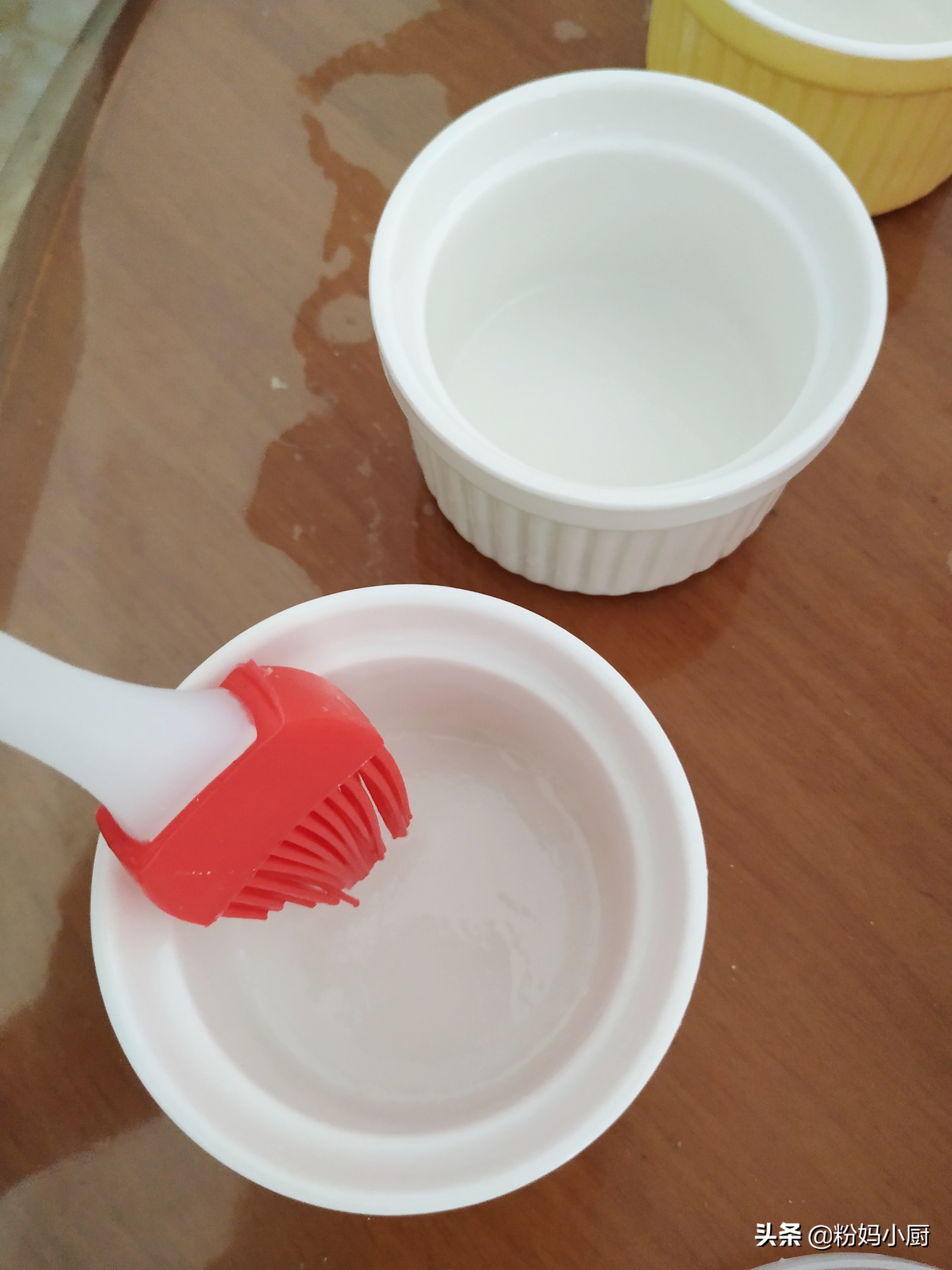 糯米粉和粘米粉蒸米糕,粘米粉和水磨糯米粉蒸红豆