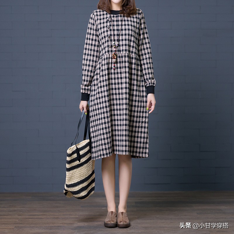 胖mm显瘦v领连衣裙,连衣裙大码胖mm显瘦遮肉