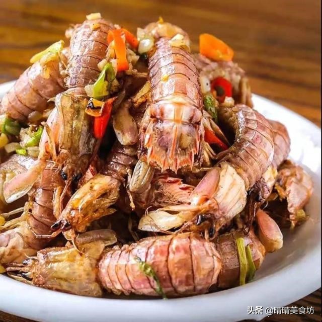 椒盐皮皮虾正宗做法步骤,咸香可口外脆里嫩的椒盐皮皮虾