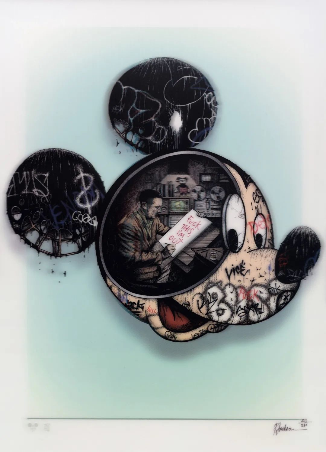 B站“网红”画廊网拍首秀，出手就是达利、赵无极大佬