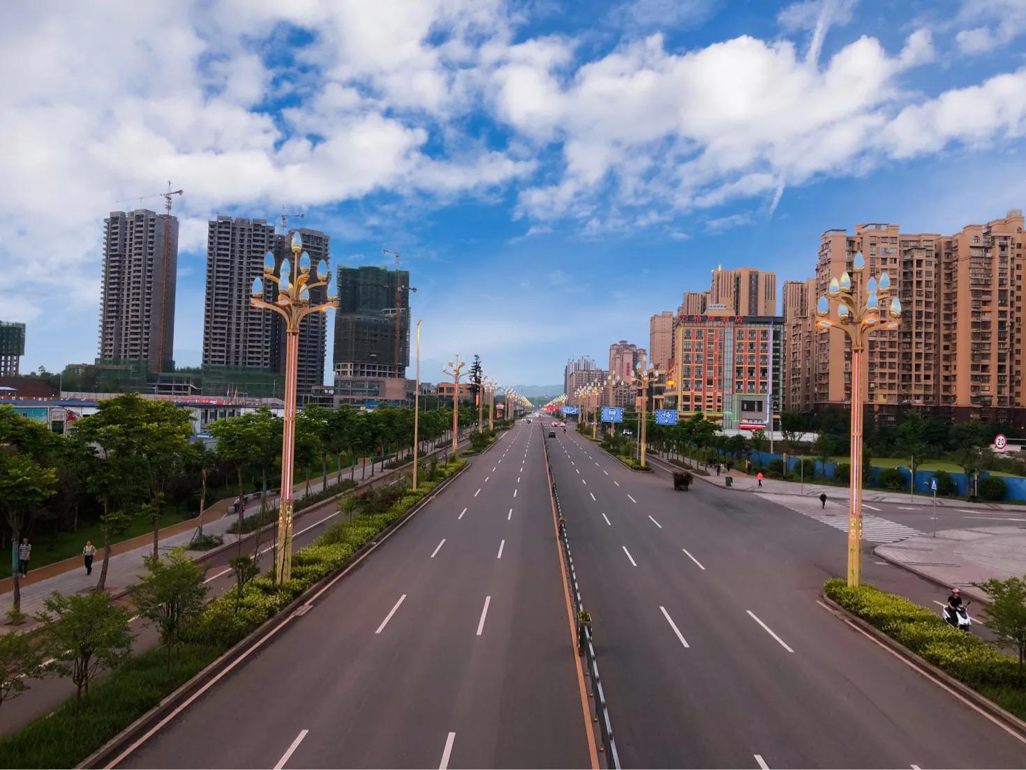 美丽的四川,四川长宁县风景