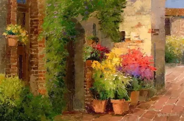 100张油画风景欣赏每一张都是顶配,100张风景油画初学者临摹