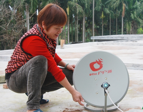 农村户户通电视显示e04怎么弄,户户通卫星电视出现e04