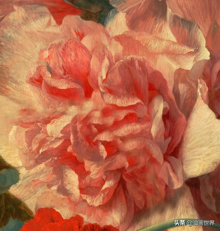 荷兰花卉画作品欣赏,当代国外巨幅花卉画家