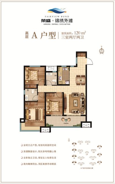 青岛荣盛锦绣外滩113平,青岛荣盛锦绣外滩项目简介