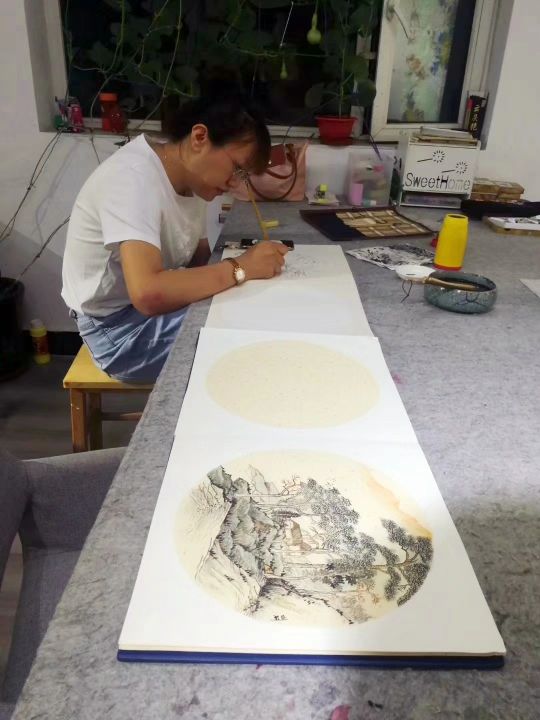 兰州艺森成人画室/兰州成年人学习画画/零基础学油画水彩国画