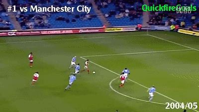 范佩西射门技术历史前几,范佩西最经典凌空抽射