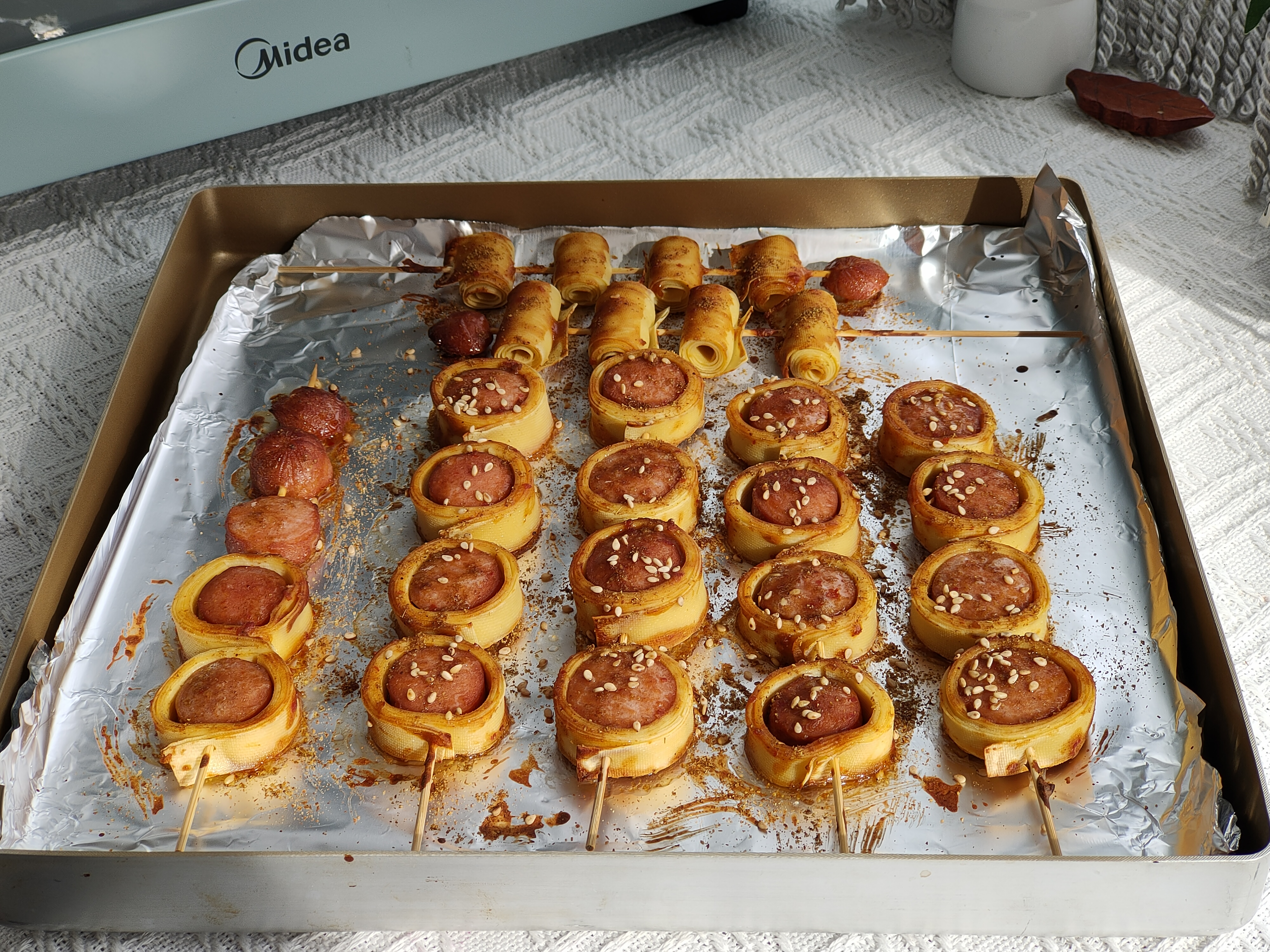 豆皮香肠卷私藏美食大分享,香肠豆卷的做法大全