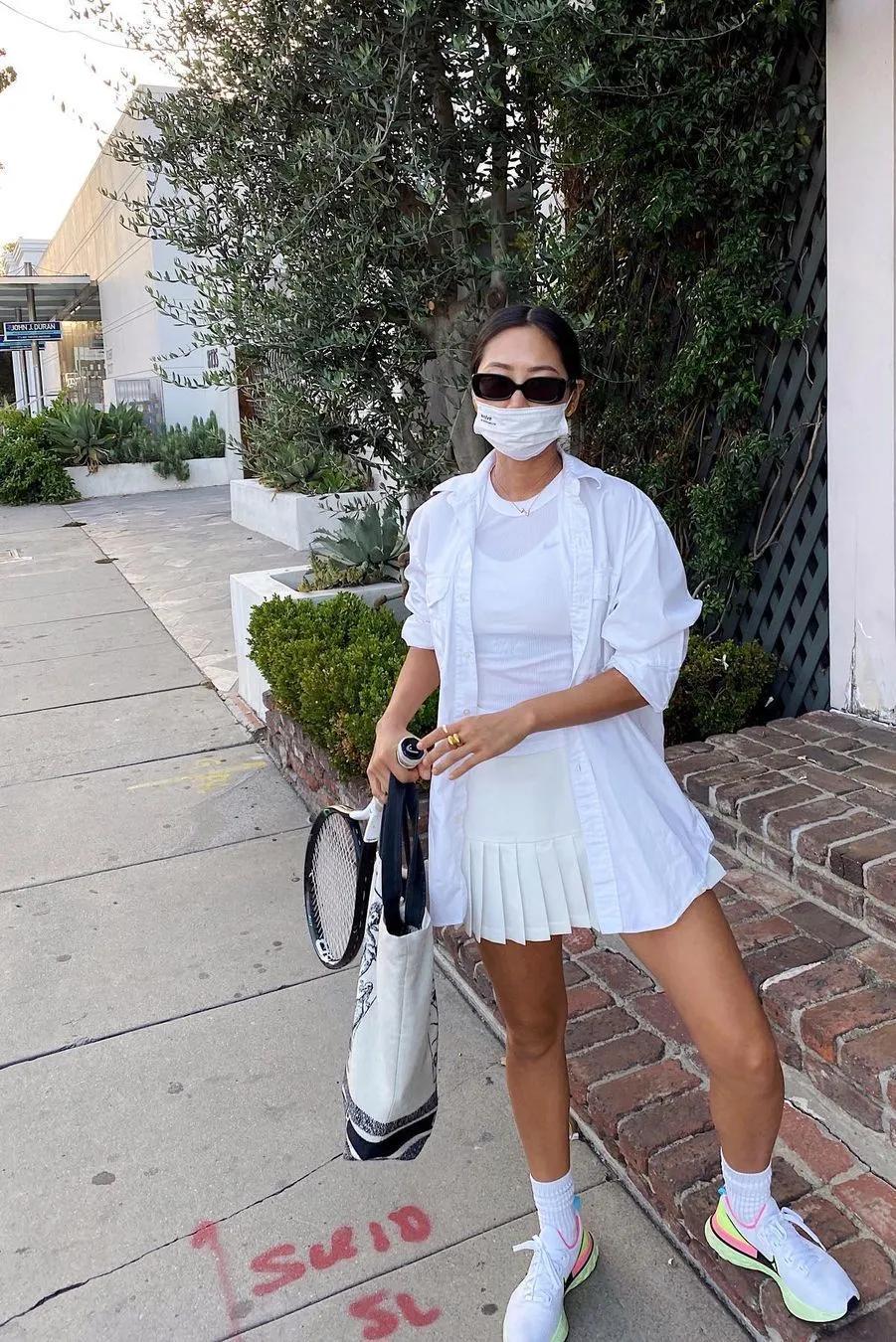 瑜伽网球服穿搭,瑜伽运动服款式