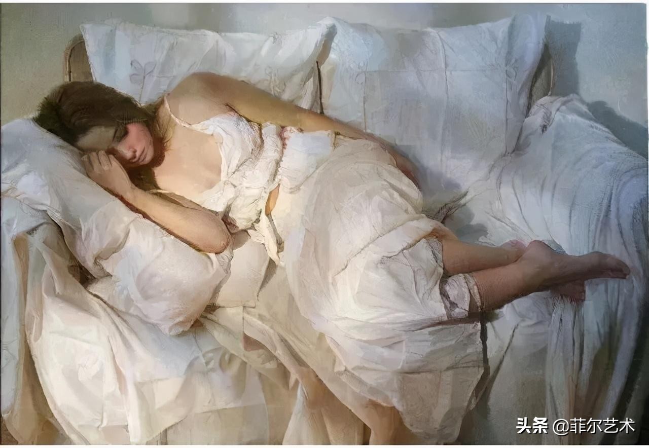 一组超性感的俄罗斯人体油画作品,每一幅都让*欲人**罢不能