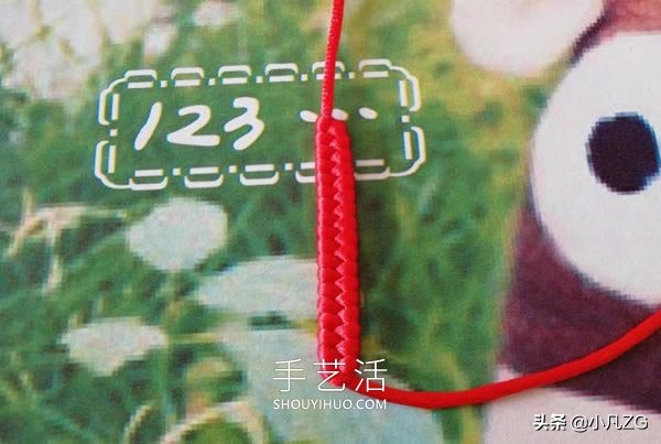 手链两股红绳打结方法收尾,两股红绳手链怎么打结收尾