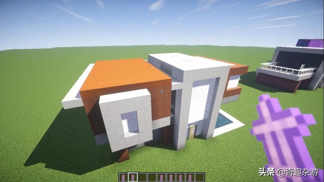 我的世界教你使用命令方块造房子,我的世界如何用命令方块造铁房子