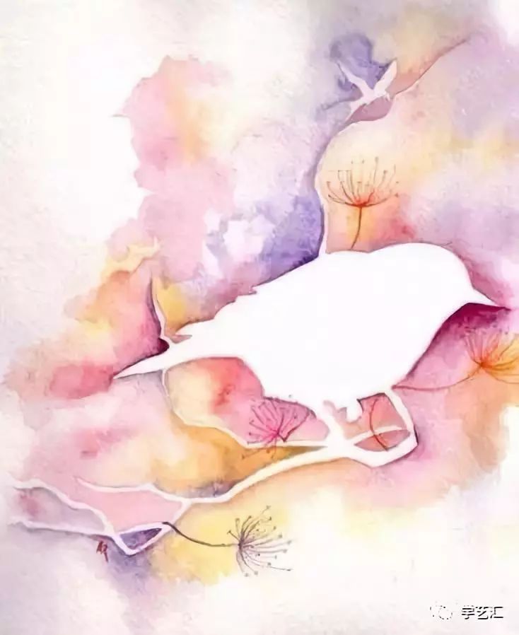 神奇的水彩,水彩留白技法