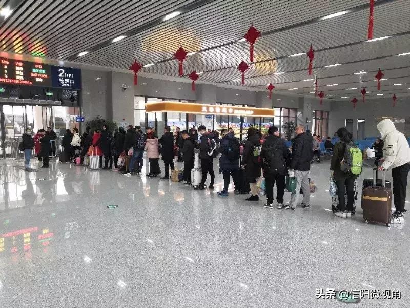 信阳春运火车加开公告,信阳东站加开列车图