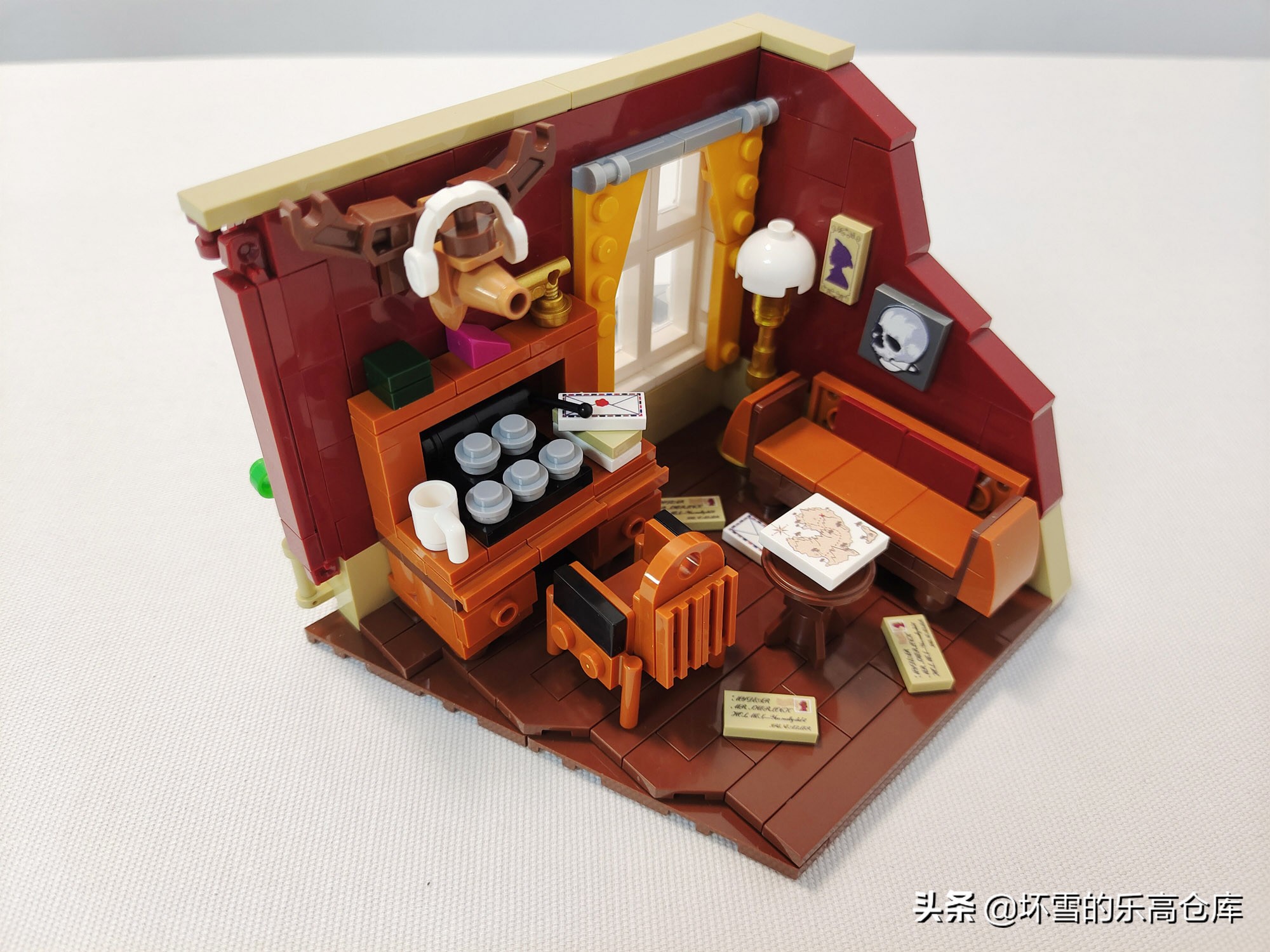 积木福尔摩斯贝克街,积木名侦探柯南拼装