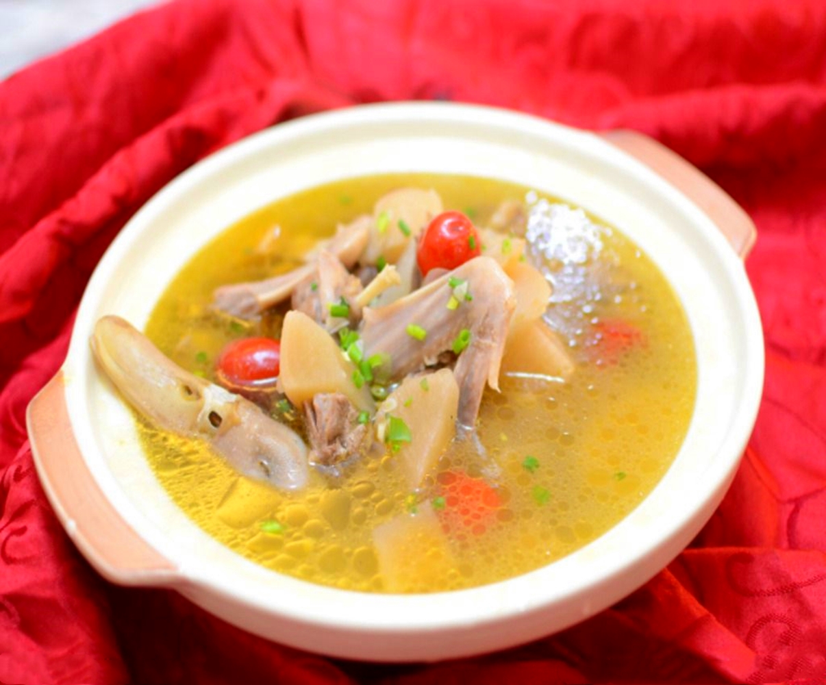 焖老鸭粤菜,焖老鸭白汤