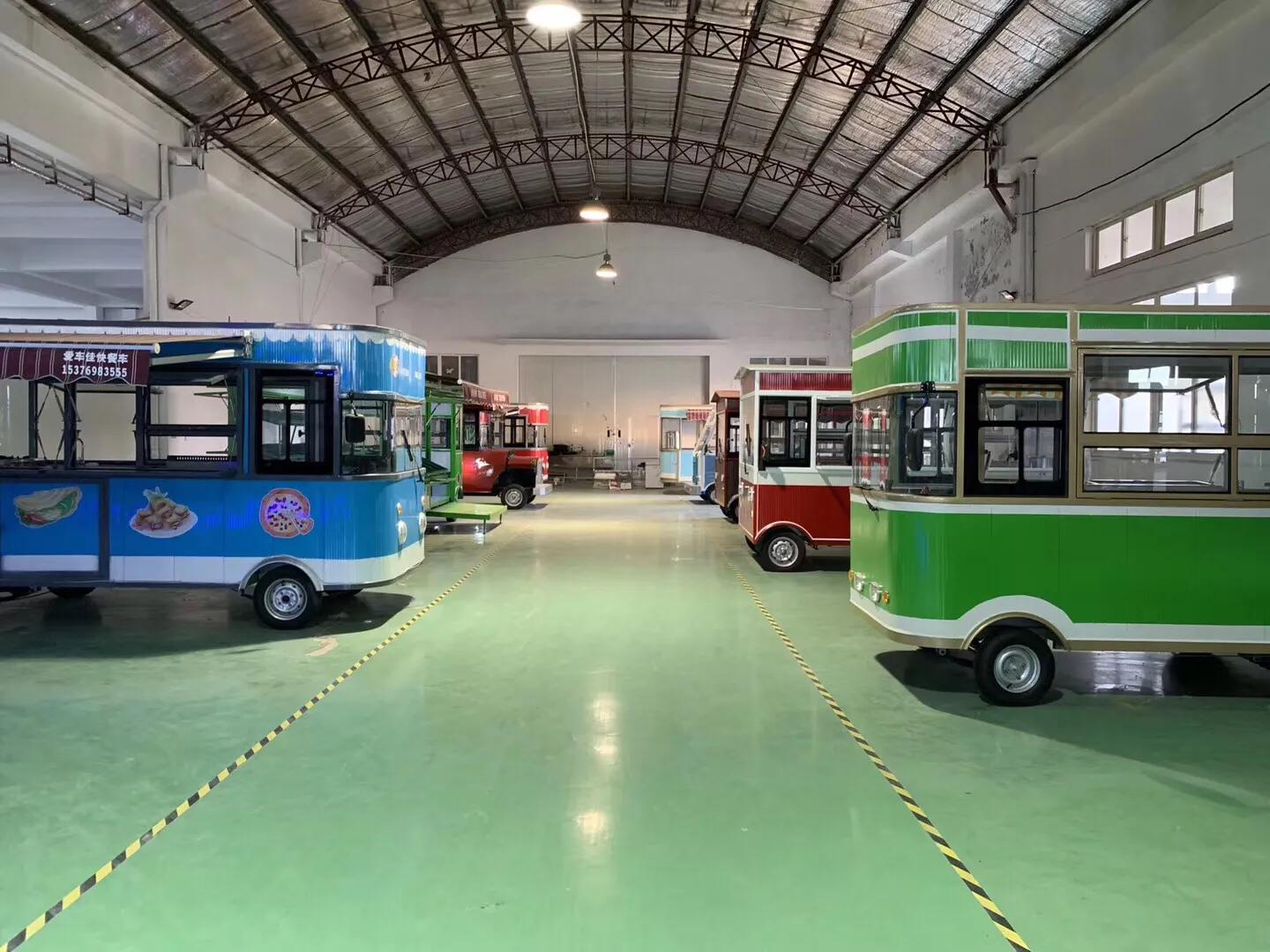 德州亿美味电动小吃车,亿丰小吃车