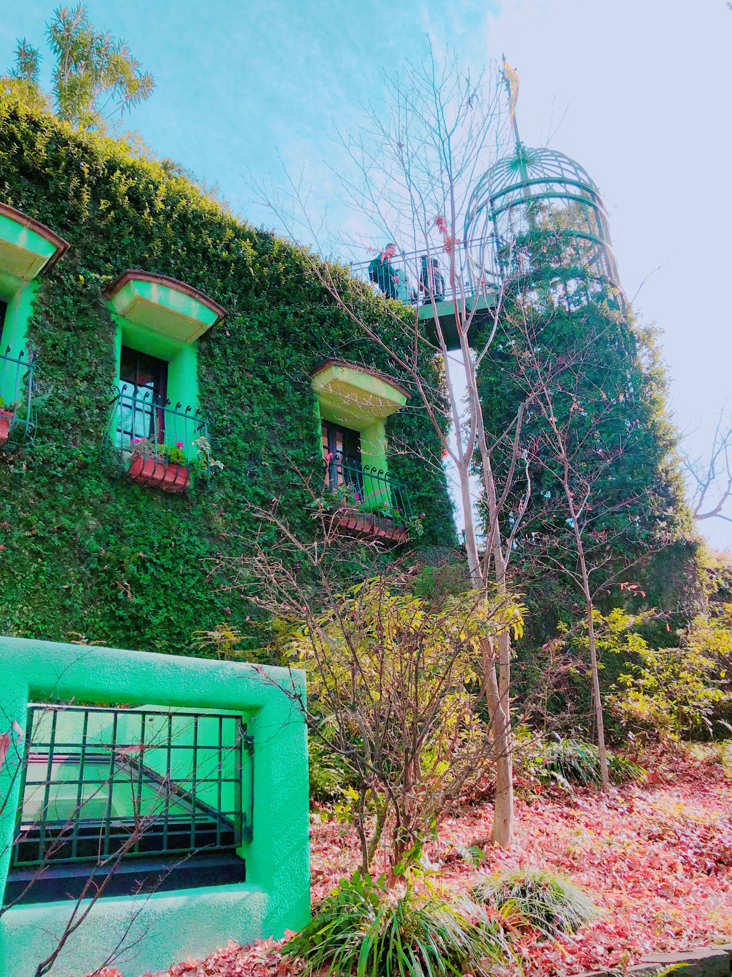 宫崎骏建筑漫画手绘场景,宫崎骏美术馆视频大全