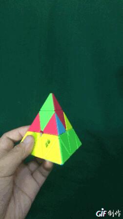 只拼好一面还原金字塔魔方教程,金字塔魔方还原教程sunny老师
