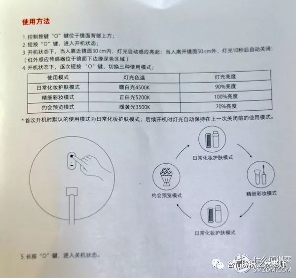 yeelight便携式美妆镜,yeelight手持式便携化妆镜