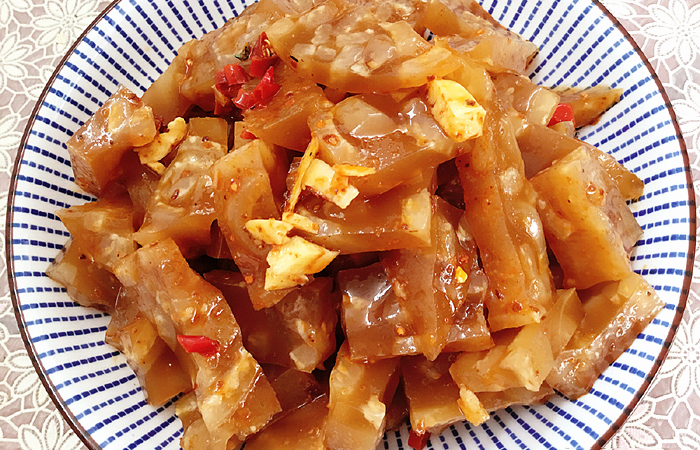 猪皮冻怎么做得很q弹,做猪皮冻的比例和时间