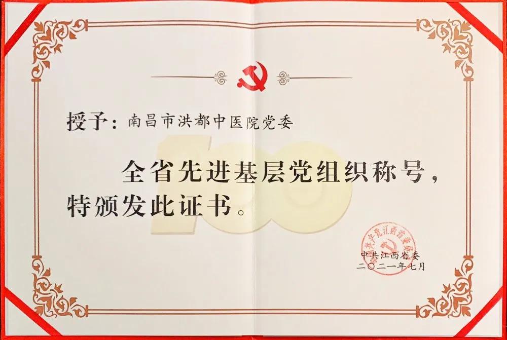 南昌市优秀共产党员表彰,江西洪都中医院书记
