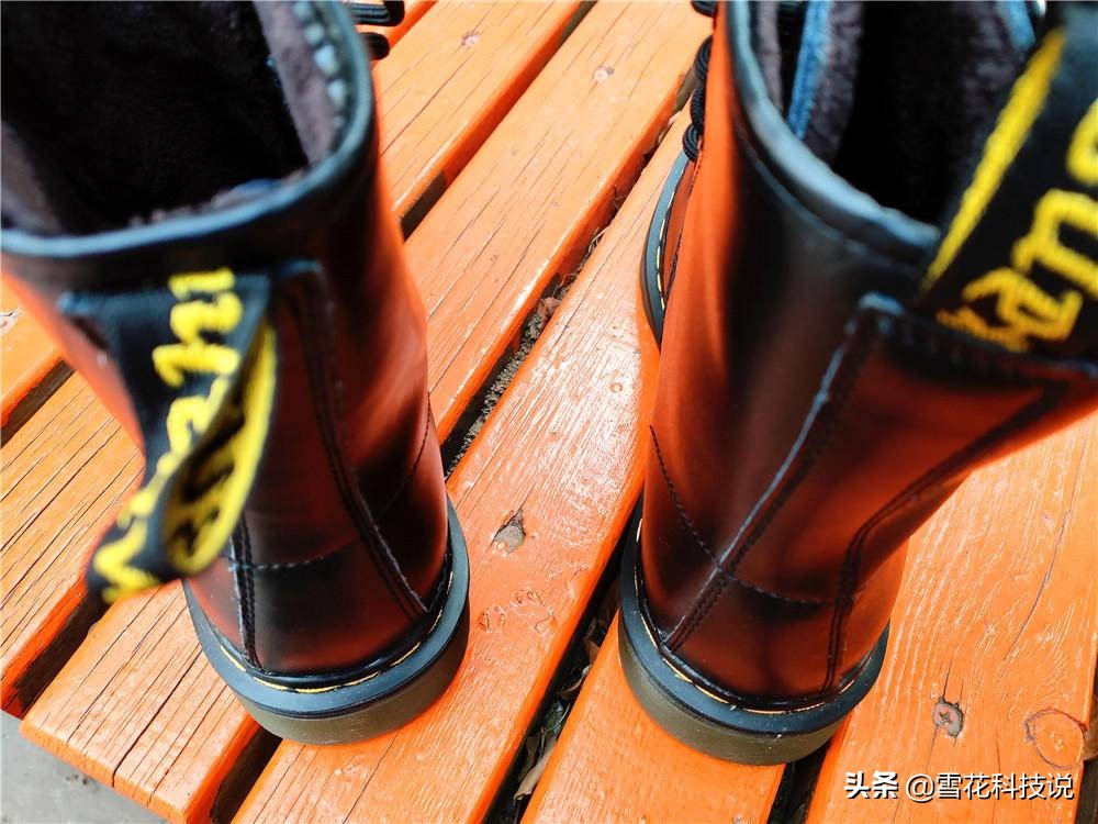 防水防油污马丁靴,经典哑光软皮马丁靴