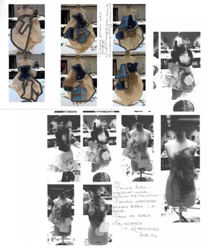 出国留学服装设计作品集培训,服装设计留学作品集申请