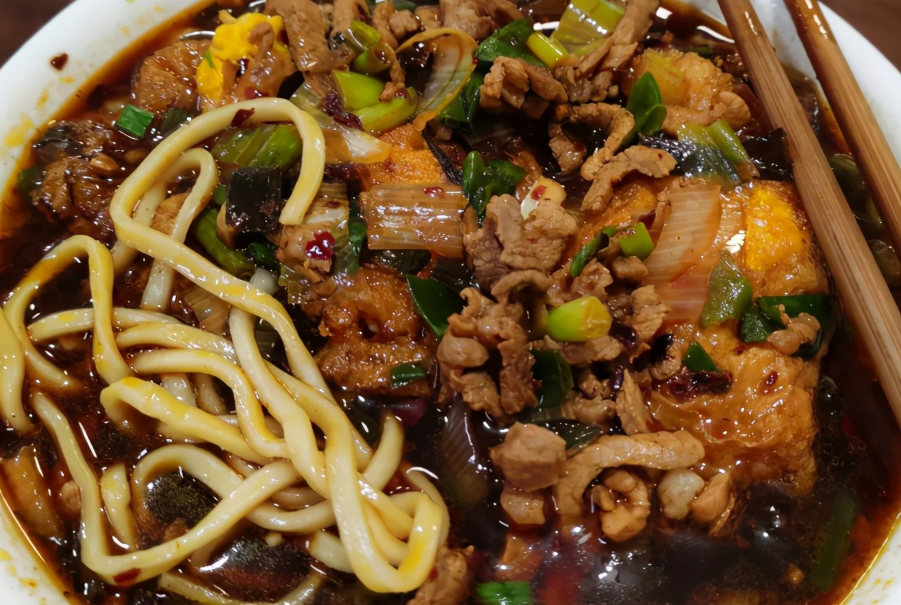 安徽滁州肉丝面,滁州8.8肉丝面