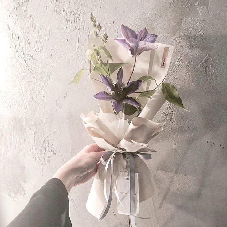 单支花束图片送女朋友,单支玫瑰花束怎么包装赶紧学起来