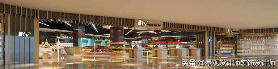 商场店铺设计案例图纸,超市设计图解大全