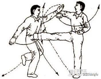 戳脚腿法实战视频,戳脚实战组合技法