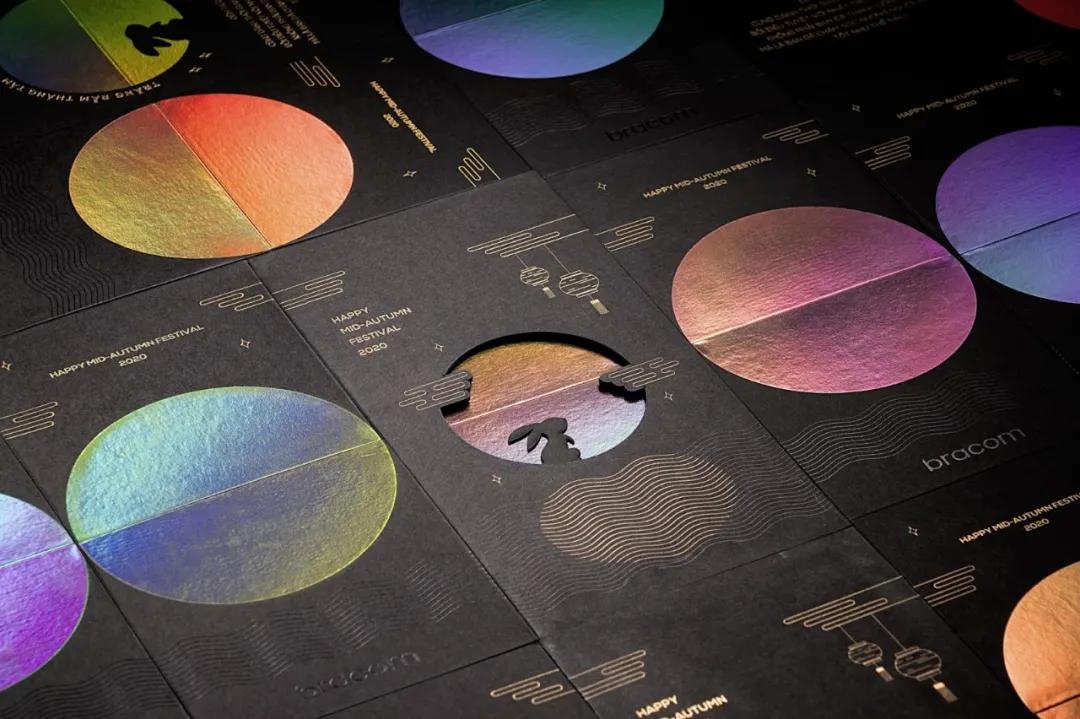 创意插画月饼礼盒长条形,创意满满的中秋节月饼包装设计