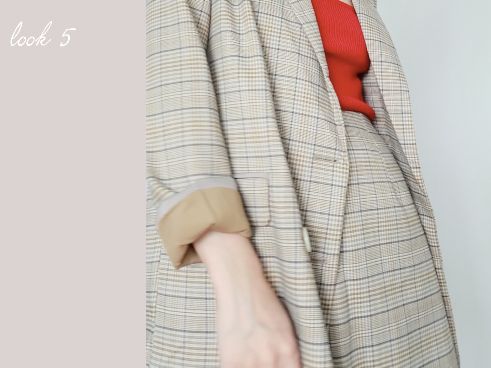 经典青色西装套裙秋冬穿搭,秋冬黑色西装连衣裙穿搭技巧